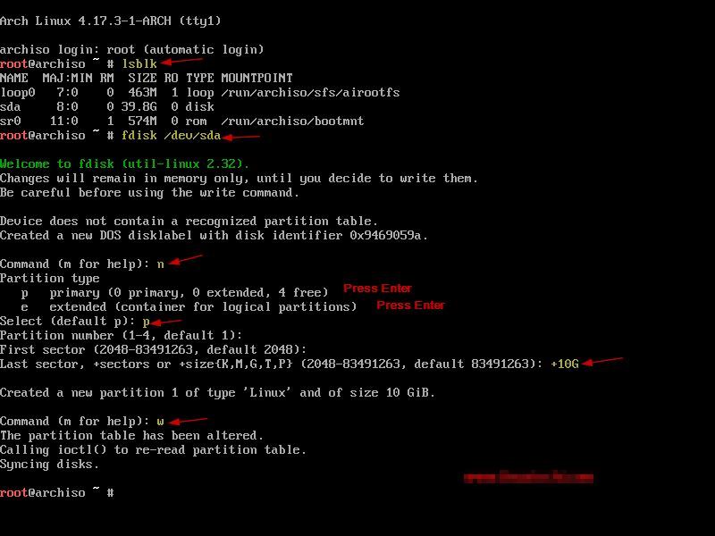 slash-root-partition-creation-archlinux“ width =” 800“ height =” 600“ srcset =” https://www.linuxbuzz.com/image/2018/07/slash-root-partition-creation -archlinux.jpg 800w，https：//www.linuxbuzz.com/image/2018/07/slash-root-partition-creation-archlinux-768x576.jpg 768w，https：//www.linuxbuzz.com /image/2018/07/slash-root-partition-creation-archlinux-300x225.jpg 300w“ size =”（最大宽度：800px）100vw，800px“ src =” http：//www.linuxbuzz .com / wp-content / uploads / 2018/07 / slash-root-partition-creation-archlinux.jpg“ class =” alignnone size-full wp-image-499 lazyload“><noscript><img decoding=