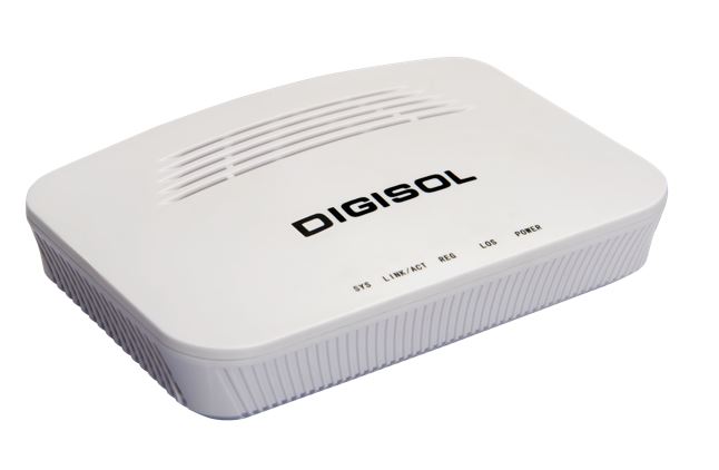 Digisol启动DG-GR1010 Gepon Onu Router，用1个pon和1 giga端口