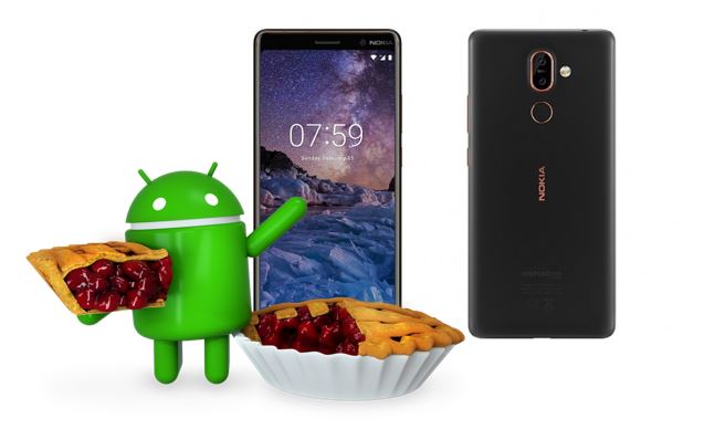 诺基亚7加稳定的Android Pie更新后