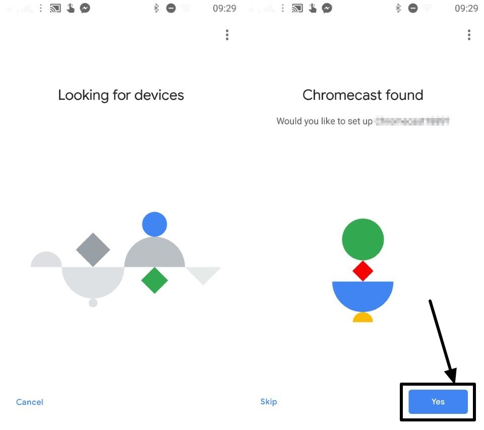 没有Wi-Fi网络的Chromecast到流媒体内容