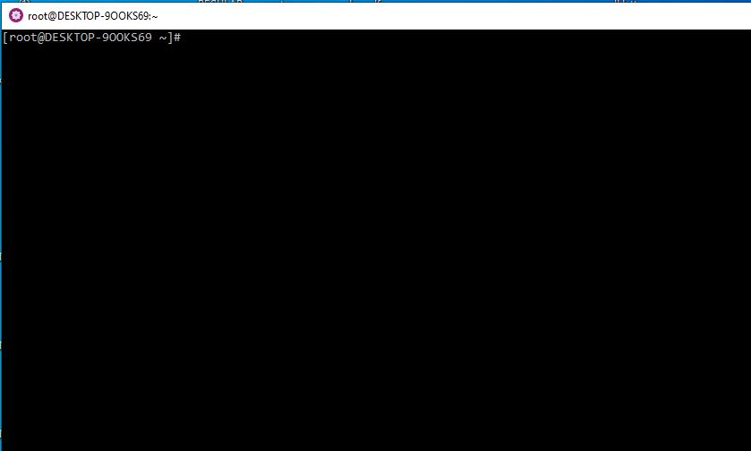 在WSL- Windows 10子系统上安装CentOS的Linux