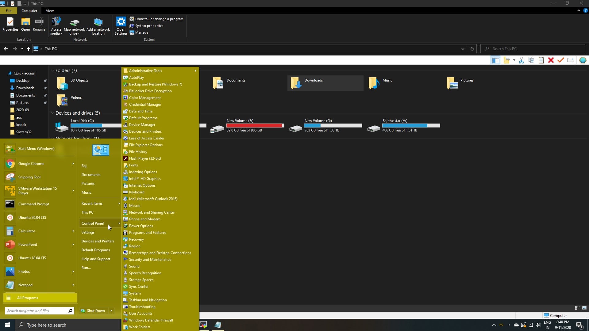 Open Shell：如何更改Windows 10开始菜单为Windows 7