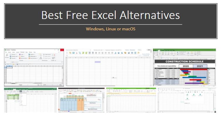 7 Microsoft Excel的最佳免费替代品