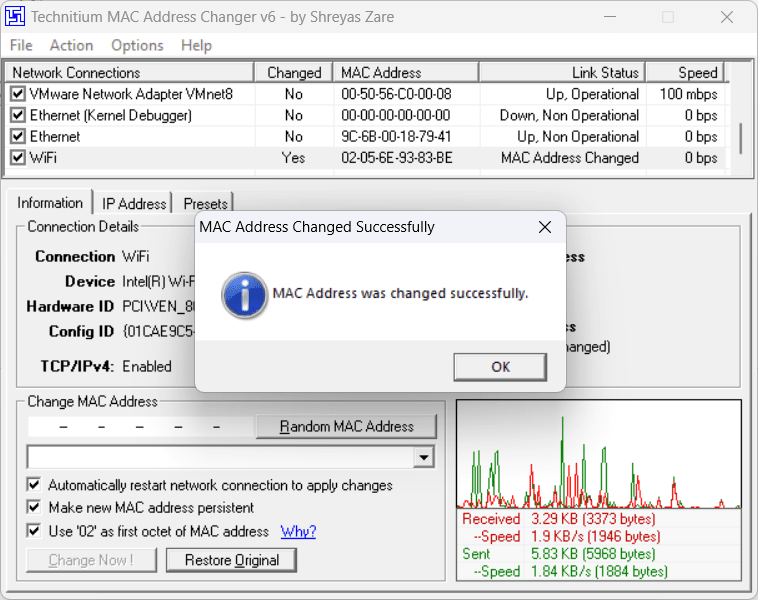 如何在Windows 11或10上更改Windows MAC地址？